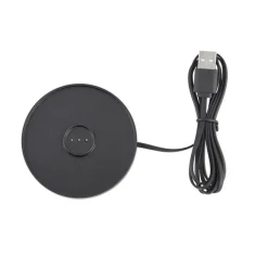 QAZQA Tischleuchte schwarz inkl. LED, wiederaufladbar mit Ladestation IP65 - Raika