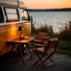 QAZQA Tischleuchte Schwarz Inkl. Dimmbarer und Wiederaufladbarer LED IP54 - Murdock