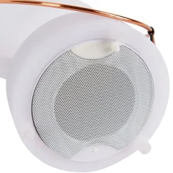 QAZQA Tischleuchte weiß IP44 inkl. Bluetooth Lautsprecher - Storm Music