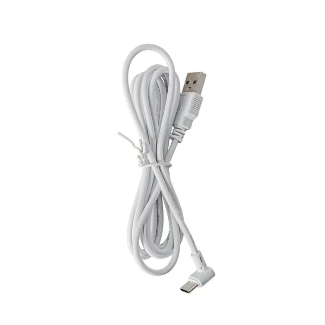 QAZQA Tischleuchte wiederaufladbar 22 cm IP44 weiß - Storm Mini