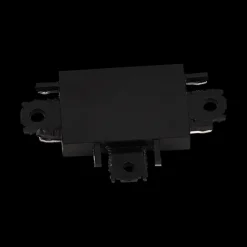 QAZQA T-Stück Schienenstrahler schwarz 1-phasig - Magnetic