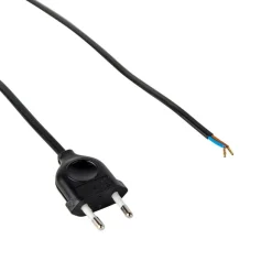 QAZQA Verbindungskabel 300 cm mit schwarzem Stecker