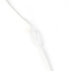 QAZQA Verbindungskabel 80-120cm mit Schalter und Stecker weiß