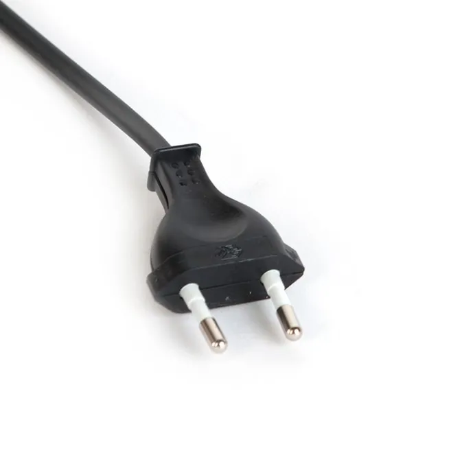 QAZQA Verbindungskabel 80-120cm mit Schalter und Stecker schwarz