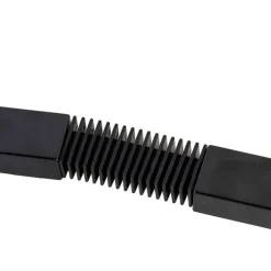 QAZQA Verstellbare Kupplung für 1-phasiges Schienensystem Schwarz - Iconic