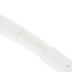 QAZQA Verstellbare Kupplung für 1-Phasen-Schiene weiß - Iconic