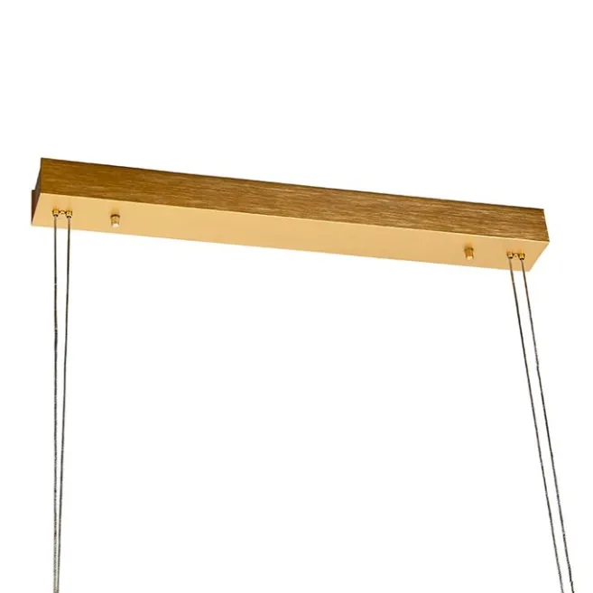 Paul Neuhaus Verstellbare Messing Hängelampe dimm to warm inkl. LED - Juliet