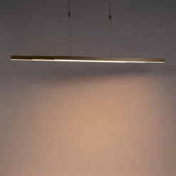 Paul Neuhaus Verstellbare Messing Hängelampe dimm to warm inkl. LED - Juliet