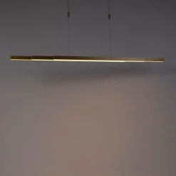 Paul Neuhaus Verstellbare Messing Hängelampe dimm to warm inkl. LED - Juliet