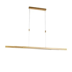 Paul Neuhaus Verstellbare Messing Hängelampe dimm to warm inkl. LED - Juliet