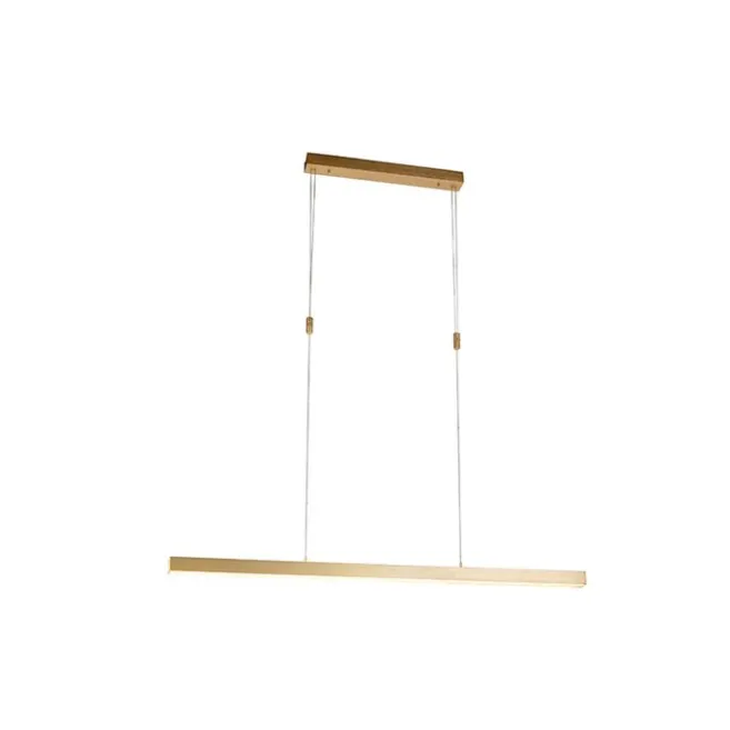 Paul Neuhaus Verstellbare Messing Hängelampe dimm to warm inkl. LED - Juliet