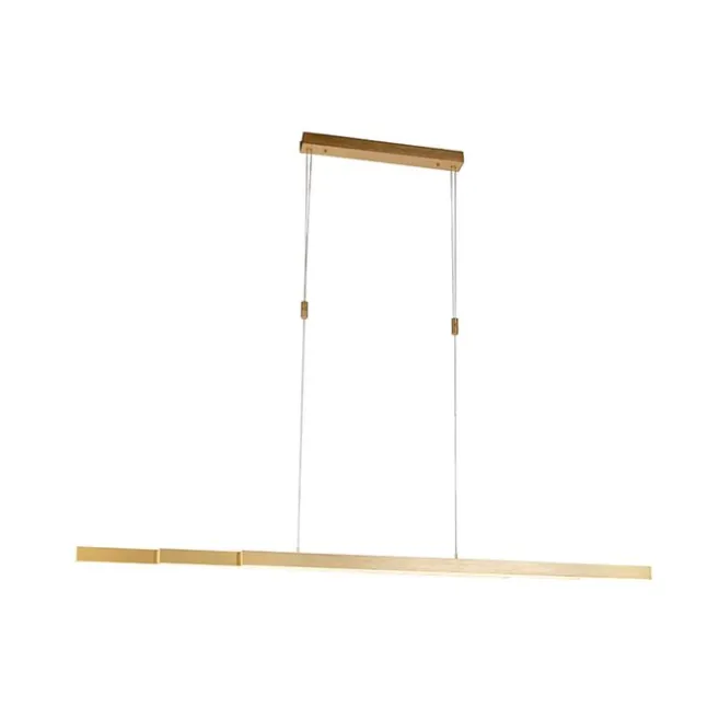 Paul Neuhaus Verstellbare Messing Hängelampe dimm to warm inkl. LED - Juliet