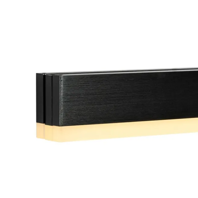 QAZQA Verstellbare Pendelleuchte Schwarz inkl. dimmbarer LED - Lamba