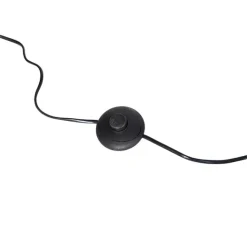 QAZQA Verstellbarer Arm schwarz ohne Fuß für Stehleuchte - Editor