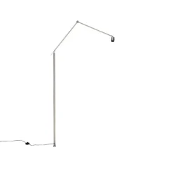 QAZQA Verstellbarer Stahlarm ohne Fuß für Stehleuchte - Editor