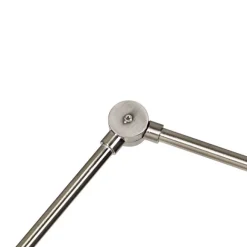 QAZQA Verstellbarer Stahlarm ohne Fuß für Stehleuchte - Editor