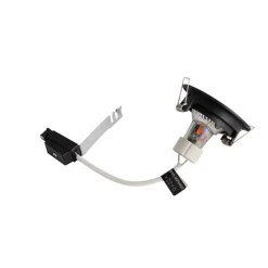 QAZQA Vertiefter Fleck schwarz drehbar und kippbar - Ude Honey