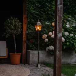 QAZQA Vintage Außenlaterne antikgold 120 cm - Antigua