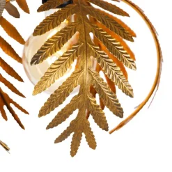 QAZQA Vintage Hängelampe Messing 3-flammig - Botanica