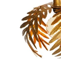 QAZQA Vintage Hängelampe Messing 3-flammig - Botanica