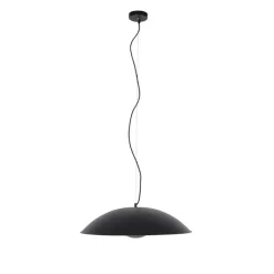 QAZQA Vintage Hängelampe schwarz mit Gold 60 cm - Emilienne Novo