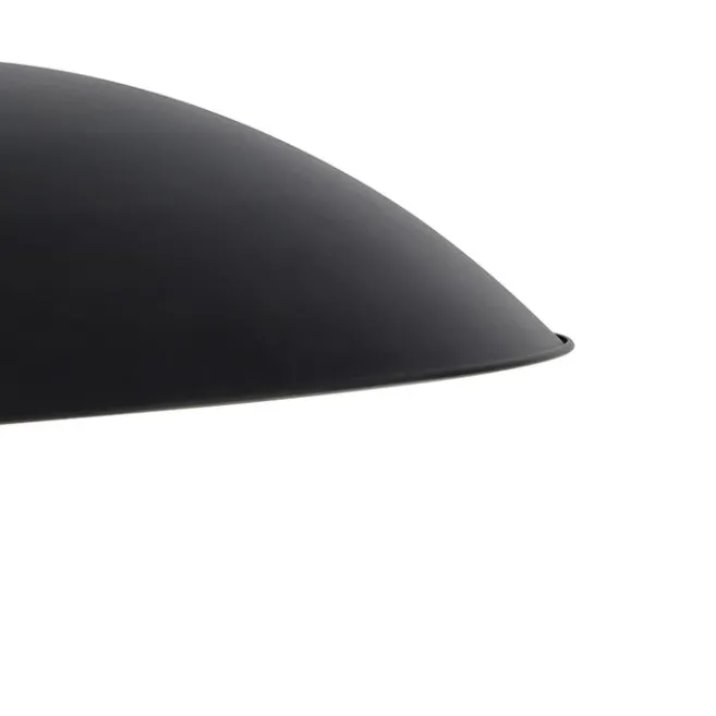 QAZQA Vintage Hängelampe schwarz mit Gold 60 cm - Emilienne Novo