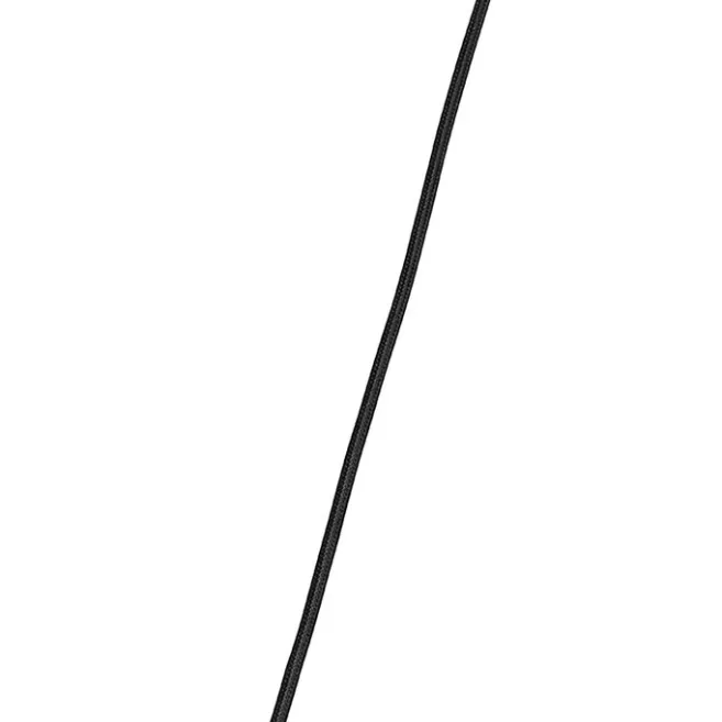 QAZQA Vintage Hängelampe schwarz mit Messing länglich 3-flammig - Kayleigh