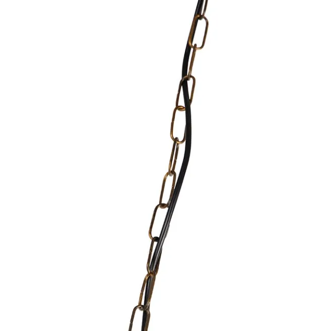 QAZQA Vintage Kronleuchter Gold 5-Licht - Botanica