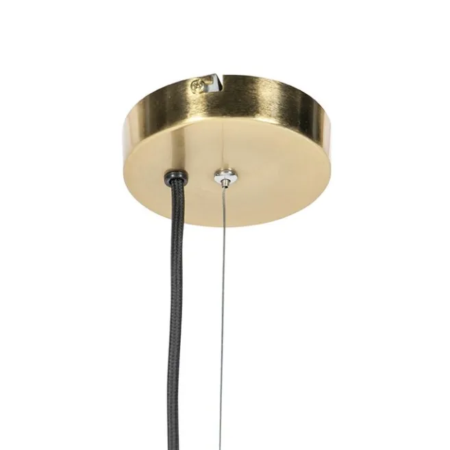 QAZQA Vintage Messing Drehbare Hängelampe - Rings