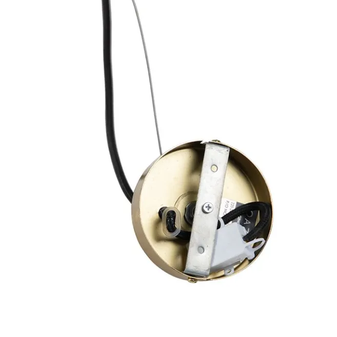 QAZQA Vintage Messing Drehbare Hängelampe - Rings