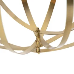 QAZQA Vintage Messing Drehbare Hängelampe - Rings