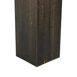 QAZQA Vintage Steh-Außenleuchte antikgold 80 cm IP44 - Charlois