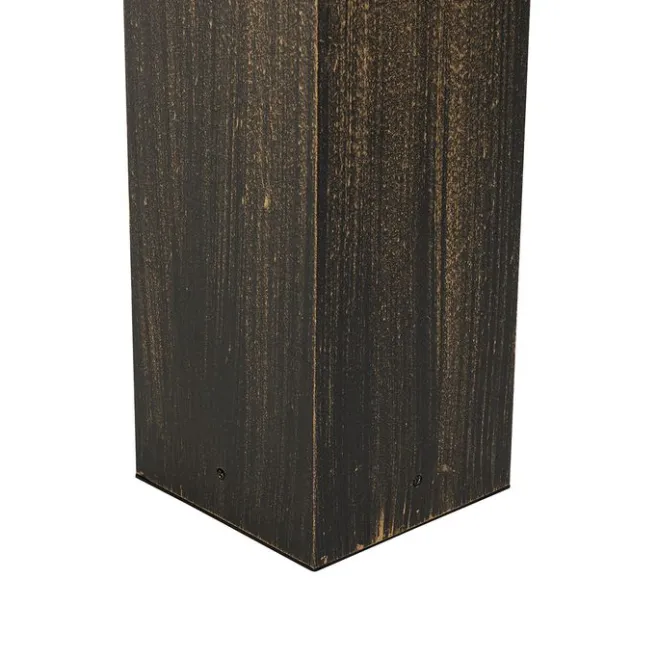 QAZQA Vintage Steh-Außenleuchte antikgold 80 cm IP44 - Charlois