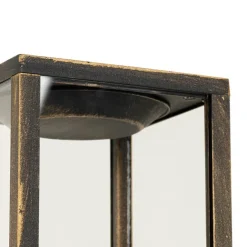 QAZQA Vintage Steh-Außenleuchte antikgold 80 cm IP44 - Charlois