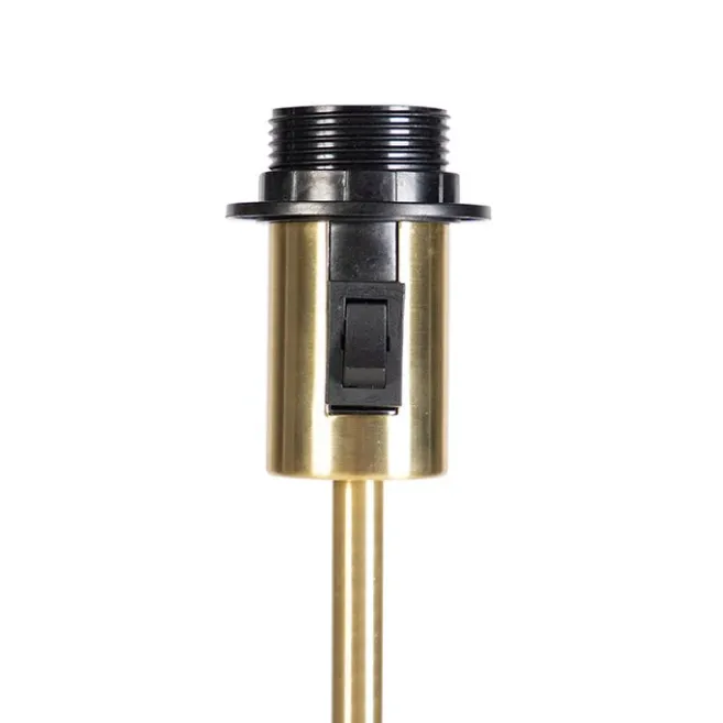 QAZQA Vintage Stehleuchte verstellbar Gold / Messing - Parte