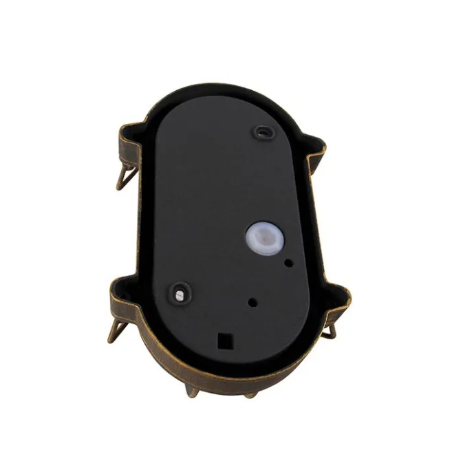 QAZQA Wand- und Deckenleuchte Gold / Messing oval IP44 - Noutica