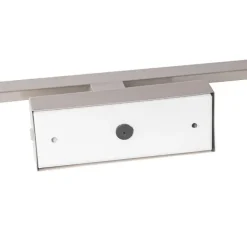 QAZQA Wandleuchte Stahl 62 cm inkl. LED IP44 - Jerre