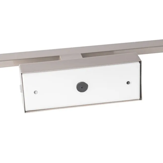 QAZQA Wandleuchte Stahl 62 cm inkl. LED IP44 - Jerre