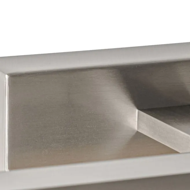 QAZQA Wandleuchte Stahl 62 cm inkl. LED IP44 - Jerre