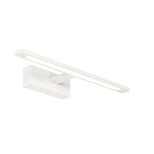 QAZQA Wandleuchte weiß 41,5 cm inkl. LED IP44 - Jerre