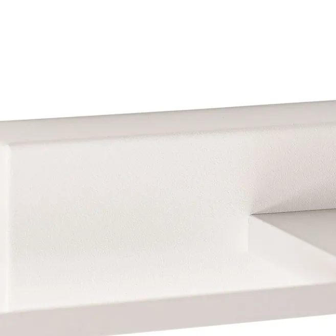 QAZQA Wandleuchte weiß 41,5 cm inkl. LED IP44 - Jerre