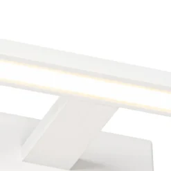 QAZQA Wandleuchte weiß 41,5 cm inkl. LED IP44 - Jerre