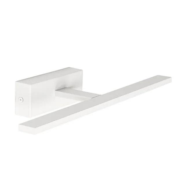 QAZQA Wandleuchte weiß 41,5 cm inkl. LED IP44 - Jerre