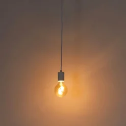 QAZQA Weiße Hängelampe für Schienensystem 1-phasig - Iconic Cavalux