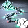 Luca Lighting Weihnachts Lichterkette Grün mit 1000 LEDs Multicolor 23m IP44 - Comet
