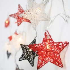 Newgarden Weihnachts-Lichterkette für Außen 3,3 m inkl. LED 10-Lichter - Stellina