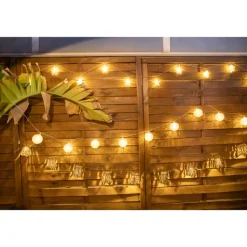 Newgarden Weihnachts-Lichterkette für Außen 3,3 m inkl. LED 10-Lichter - Pallina