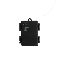 Luca Lighting Weihnachts-Neon-Bodenspot Gelber Stern inkl. LED mit Timer IP44 - Fura