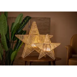 Newgarden Weihnachts-Stehleuchte Braun 60cm inkl. LED IP54 Akku - Sisine