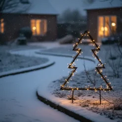 QAZQA Weihnachtsstrahler Weihnachtsbaum inkl. LED IP44 - Rudolph